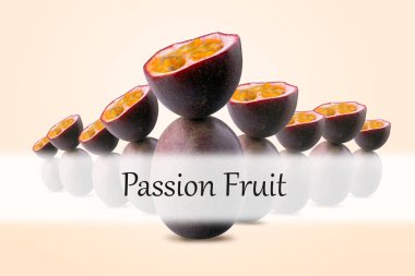 dilimlenmiş tutku meyve 