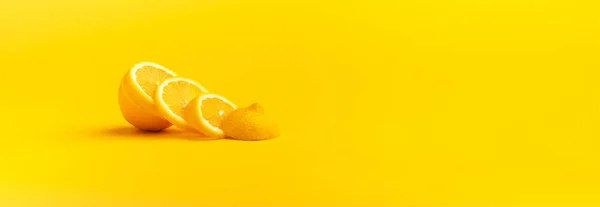 Fetta succosa di limone Foto Stock Royalty Free