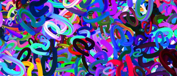 Colorful Abstract Illustration Background Geometric Elements — Stock Photo, Image