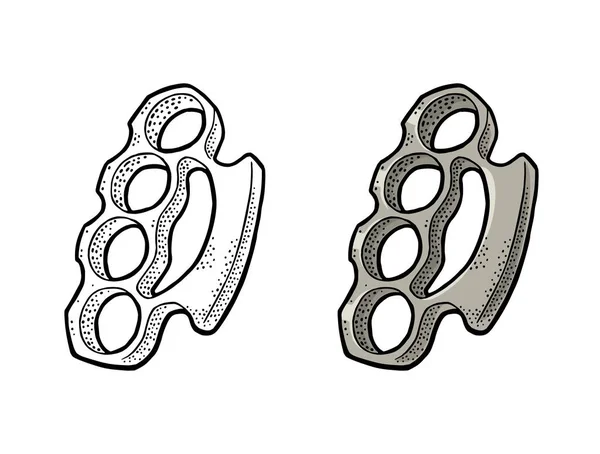 ビンテージ ベクトル色とモノクロ イラストを彫刻します 白い背景上に分離 ラベルやポスターの手描きデザイン要素 — ストックベクタ