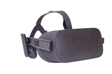 Sanal gerçeklik kulaklığı izole edilmiş.