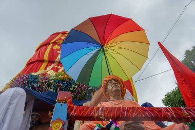 Srila prabhupada üzerinde Ratha-Yatra