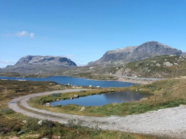 Yaz aylarında Norveç doğa