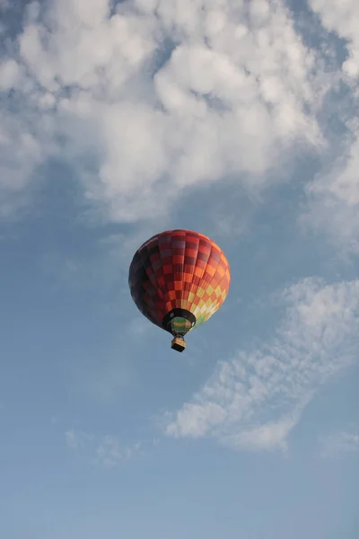 Kolorowy Balon Niebie — Zdjęcie stockowe