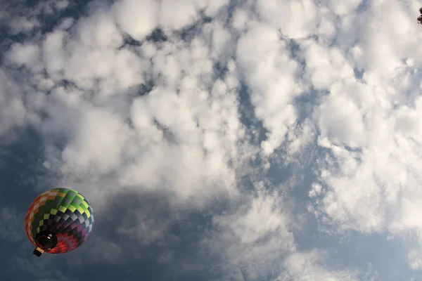 Kolorowy Balon Niebie — Zdjęcie stockowe