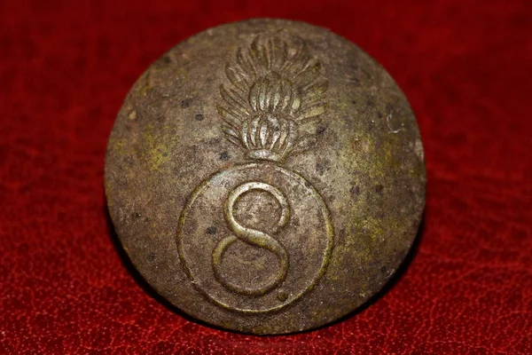 Uzak Yıllardan Kalma Eski Düğmeler Koleksiyonu — Stok fotoğraf