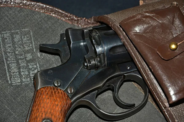 Revolver Nagant Second World War — Stock Photo, Image