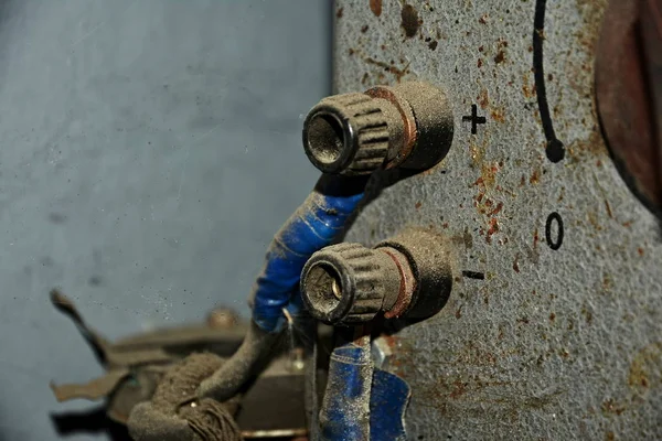 Garagegereedschap Bandenservice Een Aanhangwagen — Stockfoto