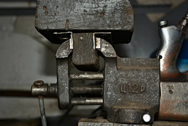 Garage Tools Tire Service Trailer — Stock Photo, Image