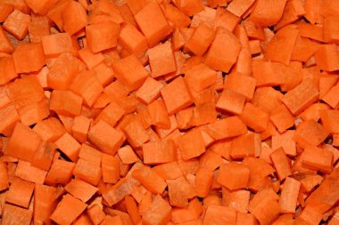 Bir gemide doğranmış havuç