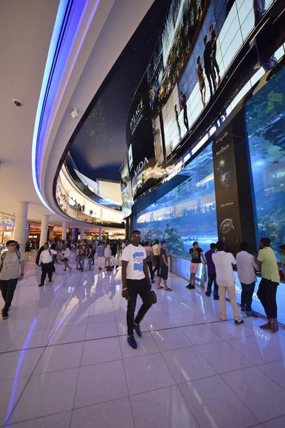 Dubaj Spojené Arabské Emiráty Července 2018 Dubai Mall Nachází Centru — Stock fotografie