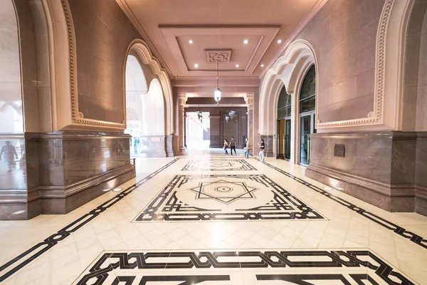 Абу Дабі Оае Серпень 2018 Року Готель Emirates Palace Готель — стокове фото