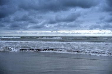 Ziba kenar beach, Hazar Denizi, Rasht Gilan Eyaleti, Iran