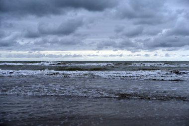 Ziba kenar beach, Hazar Denizi, Rasht Gilan Eyaleti, Iran