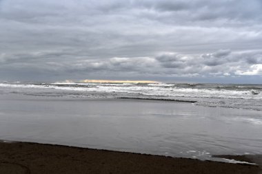Ziba kenar beach, Hazar Denizi, Rasht Gilan Eyaleti, Iran