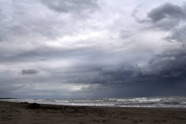 Ziba kenar beach, Hazar Denizi, Rasht Gilan Eyaleti, Iran