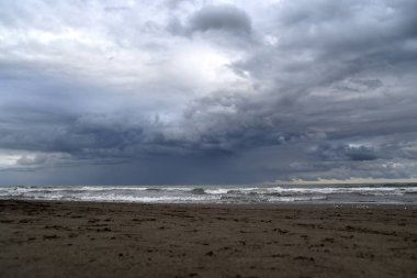 Ziba kenar beach, Hazar Denizi, Rasht Gilan Eyaleti, Iran