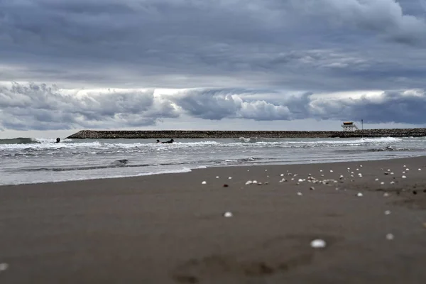 Ziba Kenar Beach Caspian Sea Rasht Gilan Province Iran — Stock Photo, Image