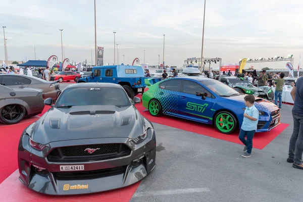 November 2018 Gulf Car Festival Dubai United Arab Emirates Days — Stock Photo, Image