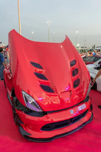 November 2018 Golf Car Festival Dubai Verenigde Arabische Emiraten Het — Stockfoto