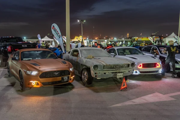 November 2018 Golf Car Festival Dubai Verenigde Arabische Emiraten Het — Stockfoto