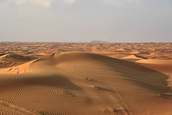 Sharjah Sivatagi Területen Egyik Leglátogatottabb Hely Roading Által Anyagi Vakond — Stock Fotó