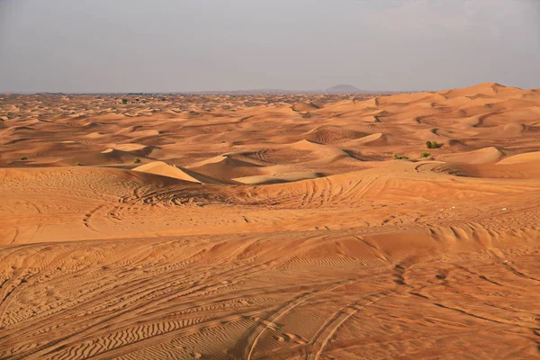 Sharjah Sivatagi Területen Egyik Leglátogatottabb Hely Roading Által Anyagi Vakond — Stock Fotó