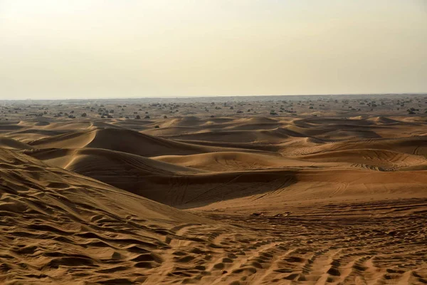 Sharjah Sivatagi Területen Egyik Leglátogatottabb Hely Roading Által Anyagi Vakond — Stock Fotó