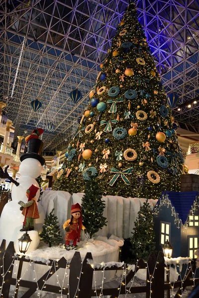 Wafi City Mall Dubai Emiratos Árabes Unidos Diciembre 2018 Christmas — Foto de Stock