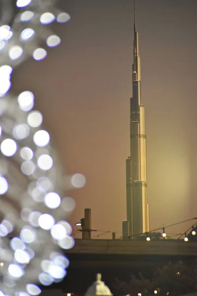 Mer Stranden Och Discrict Meraas Dubai Förenade Arabemiraten December 2018 — Stockfoto