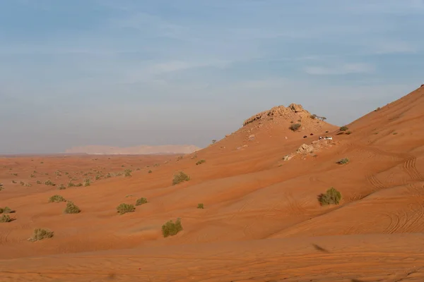 Sharjah Zone Désertique Des Endroits Les Visités Pour Hors Route — Photo