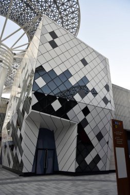 Bluewaters Island, Dubai, Birleşik Arap Emirlikleri, 08 Şubat 2019, The Bluewaters Island Meraas tarafından bir insan yapımı Jumeirah Beach Residence sahil ve Dubai Marina yeri Dubai göz adlı en büyük dönme dolap ada yer kullanım karışık projesidir