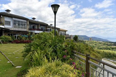 gün Tagaytay şehir Hightland etrafında siluet görünümü, Philippi