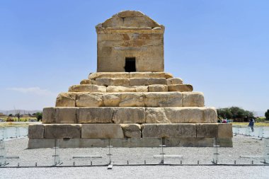Pasargadae, Şiraz, Fars Province, İran, 22 Haziran 2019