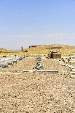 Pasargadae, Şiraz, Fars Province, İran, 22 Haziran 2019