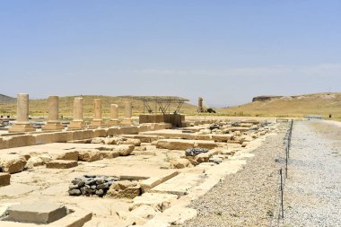 Pasargadae, Şiraz, Fars Province, İran, 22 Haziran 2019