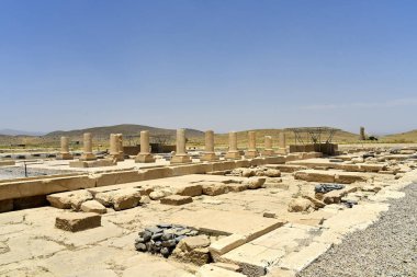 Pasargadae, Şiraz, Fars Province, İran, 22 Haziran 2019