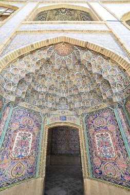 Nasir-ol-molk Camii veya Pembe Camii, Şiraz, Fars Province, İran
