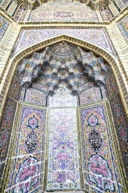 Nasir-ol-molk Camii veya Pembe Camii, Şiraz, Fars Province, İran