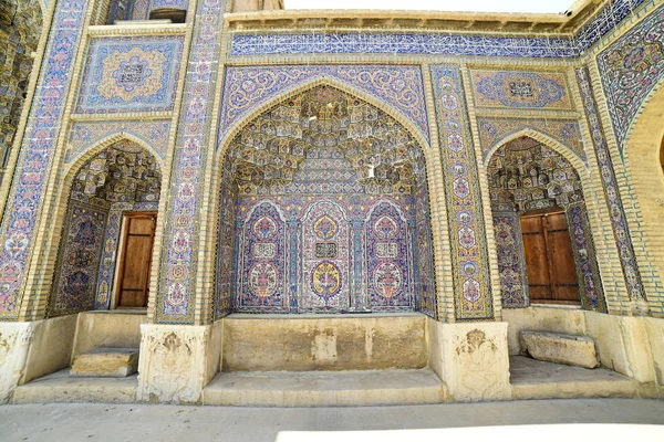 Nasir-OL-molk Mosque of Pink Mosque, Shiraz, provincie Fars, Iran — Stockfoto