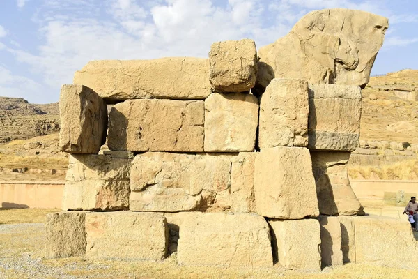 Persépolis (Takht-e-Jamshid o Taxt e Jamsid o Trono de Jamshi — Foto de Stock