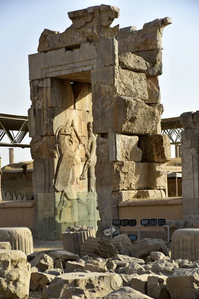 Persépolis (Takht-e-Jamshid o Taxt e Jamsid o Trono de Jamshi — Foto de Stock