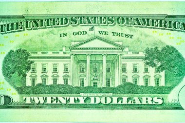 Amerika Birleşik Devletleri 'nin yakın plan banknotları, ABD' nin ABD para birimi.
