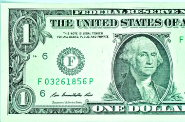 Amerika Birleşik Devletleri 'nin yakın plan banknotları, ABD' nin ABD para birimi.
