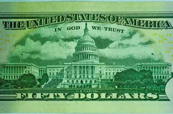 Банкноти United States America Dollar Bank Usd Currency Usa — стокове фото