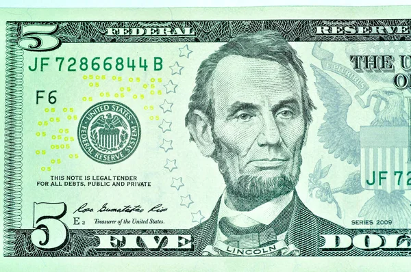 Närbild Amerikas Förenta Staters Dollarsedlar Usd Valuta Usa — Stockfoto