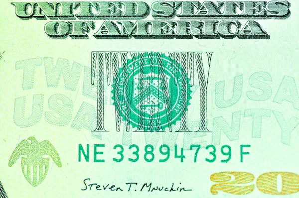 Primo Piano Banconote Dollaro Dello Stato Dell America Usd Valuta — Foto Stock