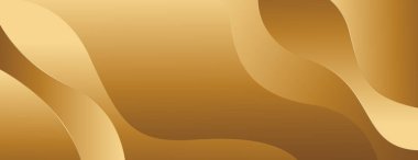 Zarif altın soyut lüks afiş arka planı. Modern dalga tasarımı. Web pankartları, davetiyeler, ödüller, etkinlikler, satışlar, şablonlar, kapaklar, sayfalar ve başlıklar için uygundur