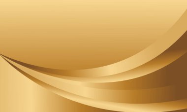 Lüks kıvrımlı dizaynı olan zarif soyut altın metalik arka plan. Şablonlar, pankartlar, kapaklar, satışlar, iş, etkinlikler, ödüller, web siteleri, sayfalar ve daha fazlası için uygundur