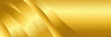 Parlak altın soyut lüks afiş arka planı. Pankartlar, web siteleri, başlıklar, satış şablonları, iş ilanları, ödüller, etkinlikler ve daha fazlası için zarif metalik tasarım biçimi
